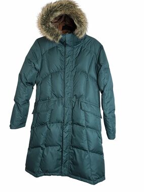 Isis Snow Queen Premium Down Coat, Teal Color, Size 6